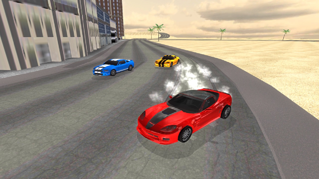 Image city car racing game