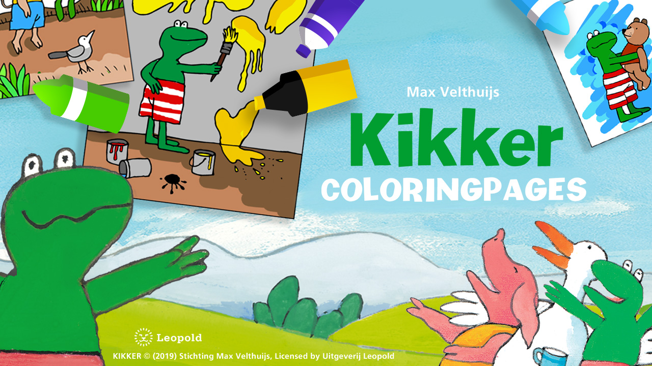 Image Coloring Kikker