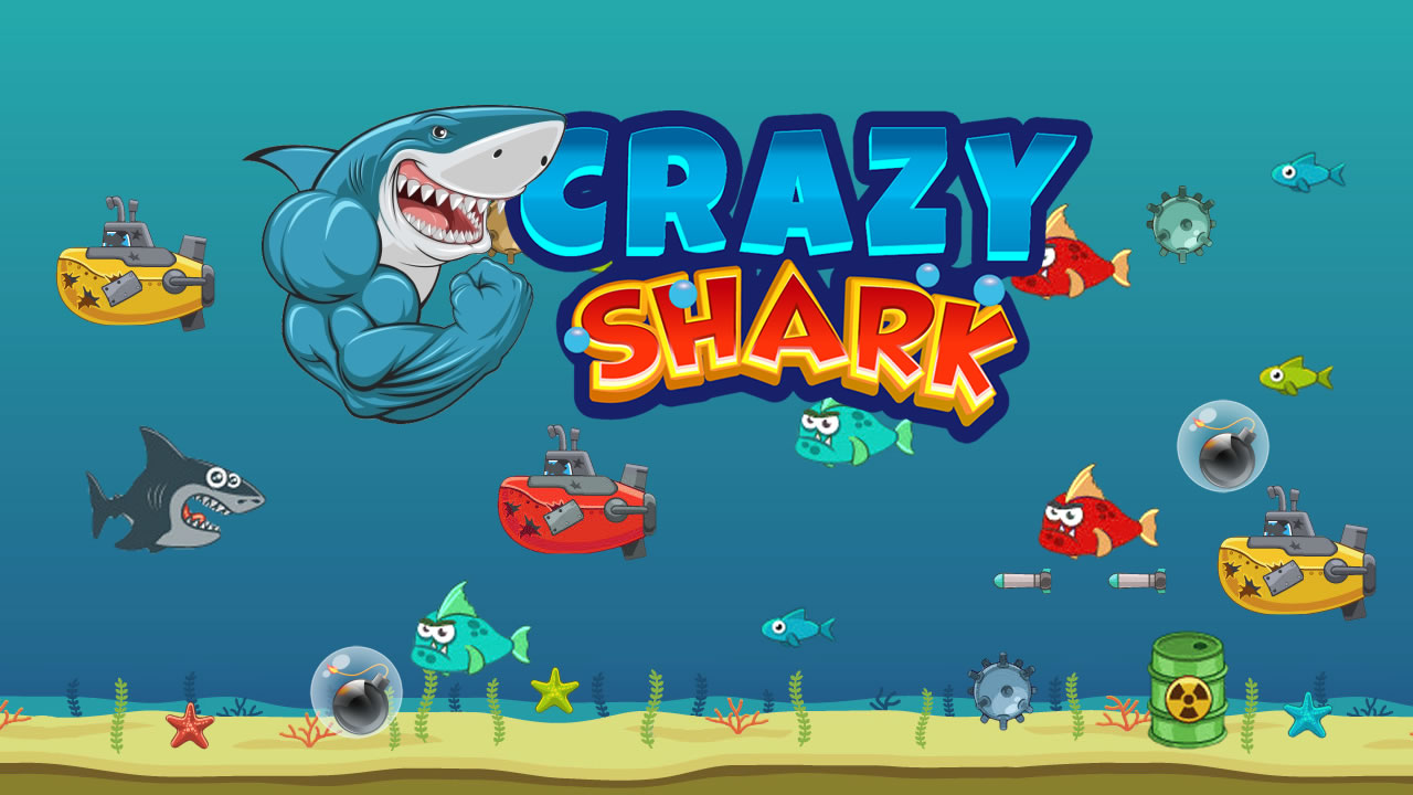 Image Crazy Shark