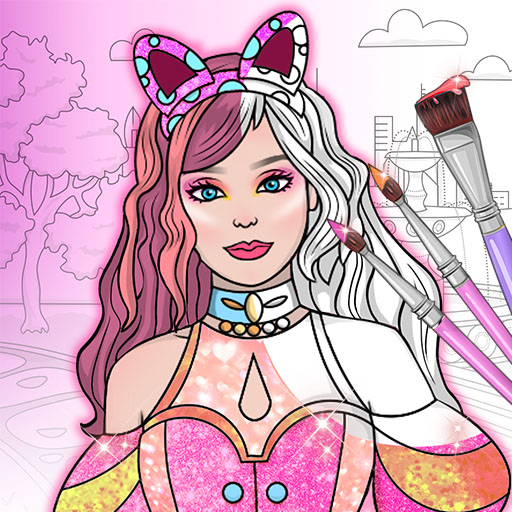 Image Dress Up Games & Coloring Book