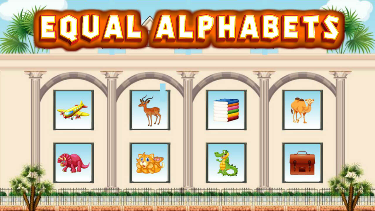 Image Equal Alphabets