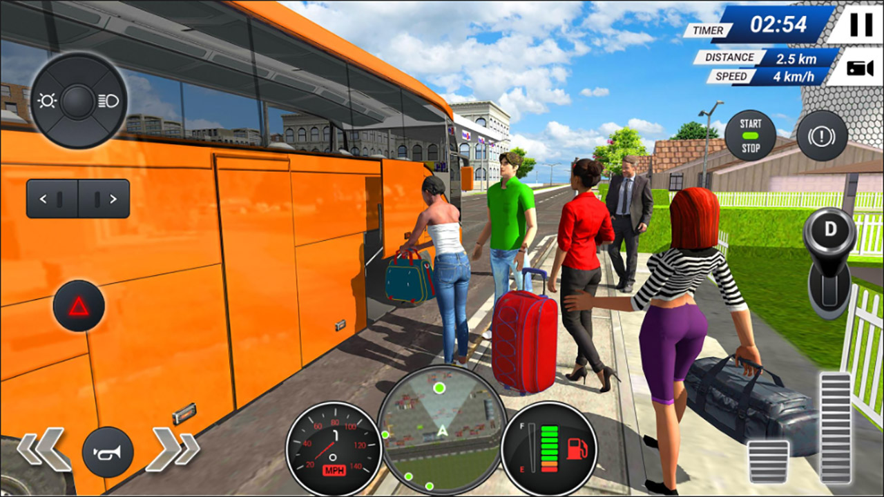 Image Heavy Coach Bus Simulation Game