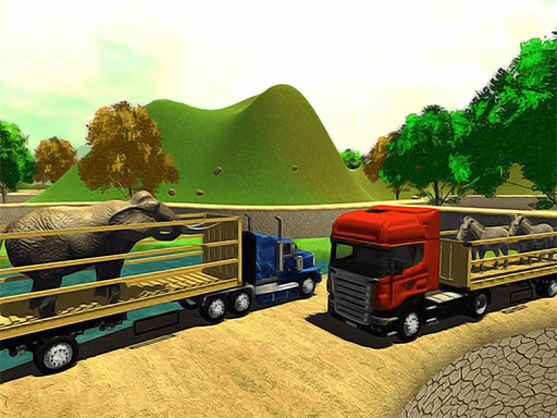 Image Offroad Animal Truck Transport Simulator 2020