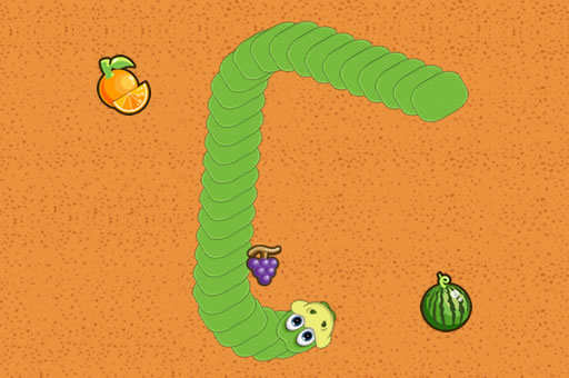 Image Snake Want Fruits