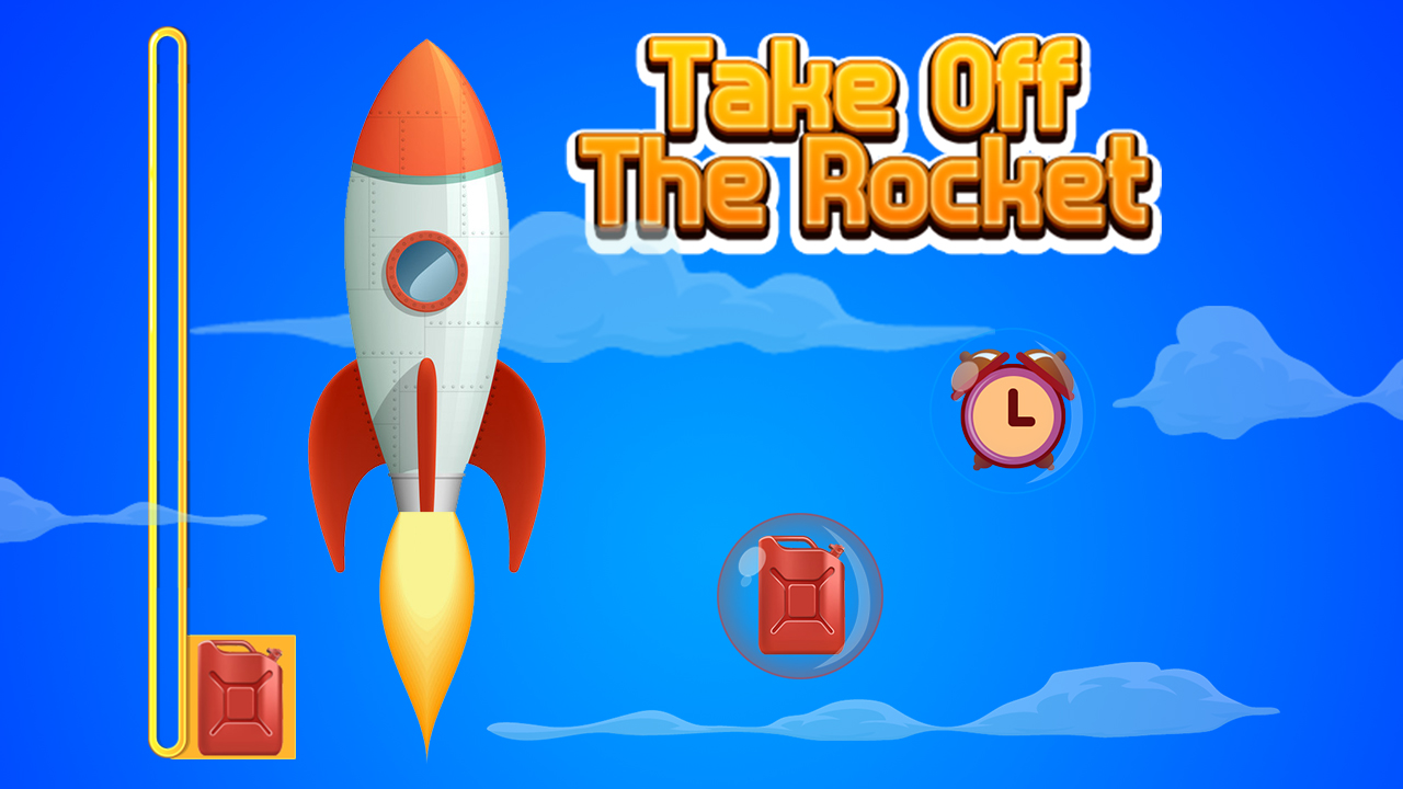 Image Take Off The Rocket and Collect The Coins