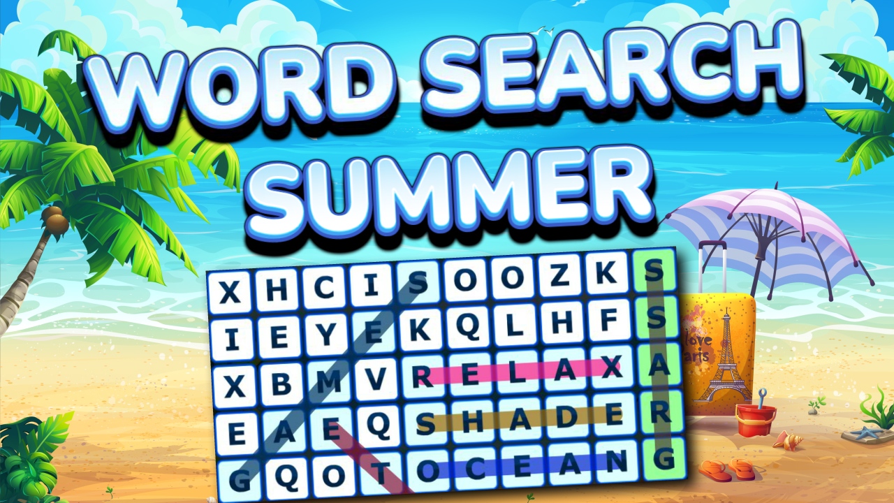 Image Word Search Summer